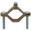 3/4", 1", 1-1/4" TracPipe and 1-1/4", 1-1/2", 2" IPS Brass Bonding Clamp