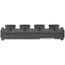 4 port, 1-1/4" x 1" Female, with 3/4" Female Ports, Large Poly Coated Manifold