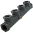 4 port, 3/4" X 1/2" Female, with 1/2" Female Ports, Poly Coated Manifold