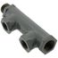2 Port, 3/4" Female x 3/4" Male Inlet, with 1/2" Female Ports, Stackable Manifold