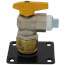 3/4" 90-Degree AutoFlare Flange Valve