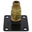 1/2" AutoFlare Retangular Steel Flange Adapter