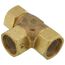 1" Tracpipe Brass AutoFlare Tee