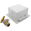 1/2" AutoFlare Metal Wallbox with Valve