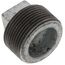 1-1/4" Galv Regular Cored Plug, Class 150
