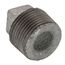 3/4" Galv Regular Cored Plug, Class 150