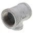 1-1/4" x 1-1/4" x 3/4" Galv Tee, Class 150