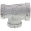 3/4" x 1/2" x 1/2" Galv Tee, Class 150