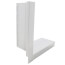 Inside Corner for UF-2 Baseboard (White)