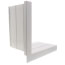 Inside Corner for UF-3 Baseboard (White)