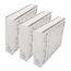 FCRM11-2025 20" x 25" x 5" Replacement Cartridge Media, MERV 11 (3 Pk)