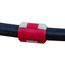 HR1XR 1/4" x 8" Length Ball Valve Refrigerant Hose A2L Adapter Extension (Black w Tag)