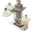 12" Flue Sentinel Damper Fireplace, w/ 50' Harness (24V)
