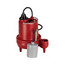 1/3 HP C.I. Auto Submersible Effluent Pump w/ Wide-Angle Piggyback Float Switch, 208-230v - 10 ft Cord