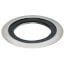 Carpet Ring for Round Cut-In Floor Box Kits (Nickel-Plated Brass)