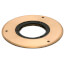 Oversized Trim Ring for Round Cut-In Floor Box Kits (Brass)