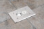 Non-Metallic Floor Box w/ 2 Threaded Plugs for New Concrete Pours (Nickel-Plated Brass)