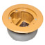 InBox Non-Metallic Floor Box Cover Kit w/ Low-Voltage Divider (Caramel)