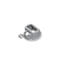InBox Metallic Floor Box Cover Kit w/ Low-Voltage Divider (Nickel-Plated Brass)