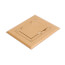 1-Gang Non-Metallic Floor Box Cover Frame Kit (Caramel)