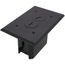 Non-Metallic Floor Box for Installed Floors (Black)