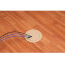 InBox Floor Box Kit w/ Recessed Wiring Device & Two Low Voltage Openings for Existing Floors (Light Almond)