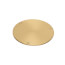 InBox Floor Box Kit w/ Recessed Wiring Device for Existing Floors (Brass)