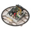 Round Trapdoor Cover, Pre-Mounted Gasket (Nickel-Plated)