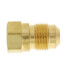 3/8" Flare x 1/4" FIP Brass Coupling Adapter