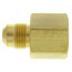 3/8" Flare x 1/2" FIP Brass Coupling Adapter