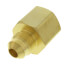 3/8" Flare x 1/2" FIP Brass Coupling Adapter