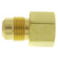 1/2" Flare x 1/2" FIP Brass Coupling Adapter