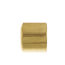 1/4" Brass Flare Cap