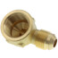 3/8" Flare x 1/2" FIP Brass Elbow