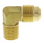 3/8" Flare x 1/4" MIP Brass Elbow
