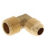 1/2" Flare x 1/2" MIP Brass Elbow