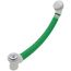 WatcoFlex Push Pull, 21" Flexible Tubing, Sch 40 PVC (Chrome Plated)