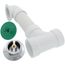 Innovator Flex916 Flexible PVC Bath Waste w/ Lift and Turn Bathtub Stopper, Rough-In