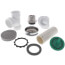 Innovator Flex924 Flexible PVC Bath Waste with Foot Actuated Bathtub Stopper and Innovator Overflow (Chrome Plated)
