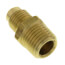 1/4" Flare x 1/4" MIP Brass Half Union