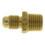 1/4" Flare x 1/4" MIP Brass Half Union