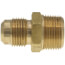 5/8" Flare x 3/4" MIP Brass Half Union