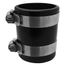 FSARC115 1-1/2" Buna-N Rubber Coupling, Stainless Steel Clamp