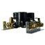 Grundfos Flowcenter Module Double Pump Assembly & Isolation Valves w/o Cabinet, 1" FNPT, 3 Speed, 230V