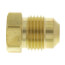 3/8" Brass Flare Plug
