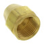 1/2" Brass Short Flare Nut