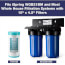 FM15B, 10" x 4.5" Iron and Manganese Reducing Water Filter, Replacement Cartridge for WGB21BM