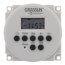 One Channel Electronic Time Switch, 15A, SPDT Panel Mounting (120-277V)