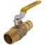 1" Expansion 1" Male NPT Brass Ball Valve (Lead Free)