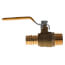 3/4" Expansion PEX x 3/4" Male NPT Brass Ball Valve (Lead Free)